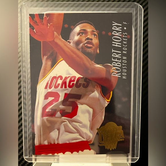 Robert Horry 1994 Fleer Ultra Gold Foil Trading Card #67 HOUSTON ROCKETS - Picture 1 of 4